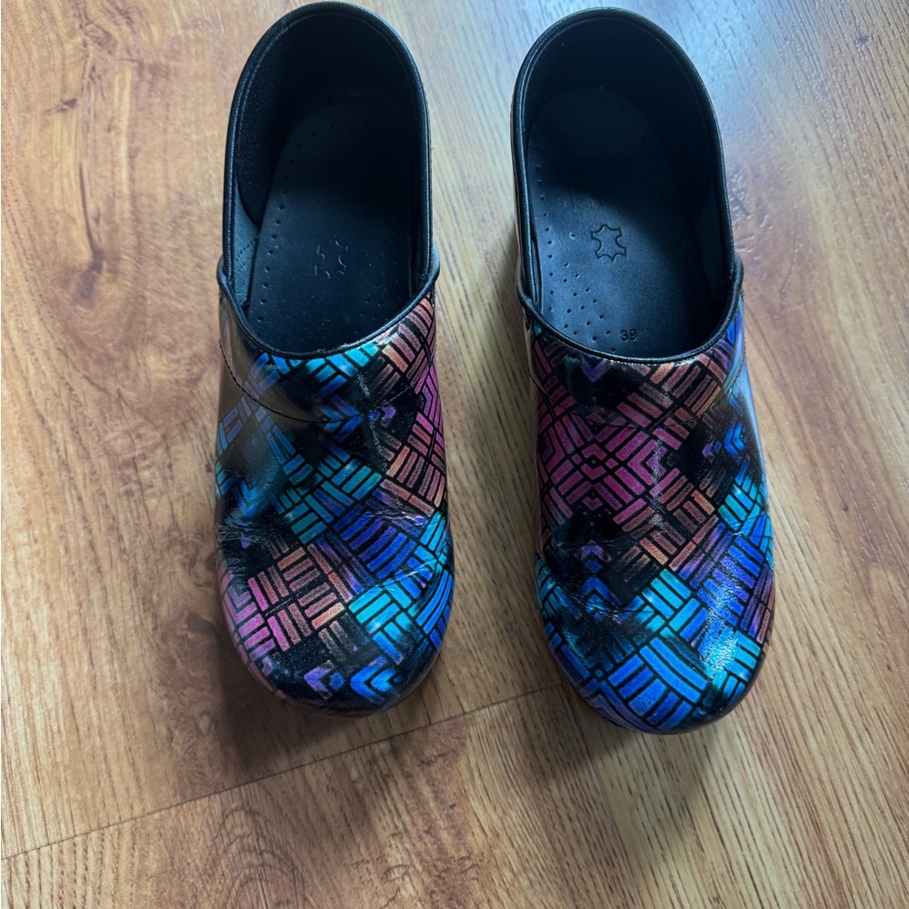 Colorful Dansko Clogs